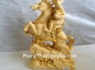 Khỉ ôm ấn vàng cưỡi ngựa trên thái sơn – Mã thượng phong hầu K008M