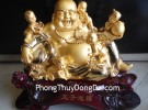 Phật di lặc vàng đồng tử H246G