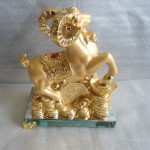 H053 150x150 Dê vàng đống vàng  kim dương vượng tài H053G