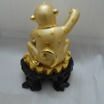 k016 150x150 Khỉ hũ tiền vàng   kim hầu chiêu tài K016M