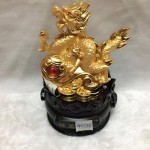 g094 2 150x150 Rồng vàng như ý đế tròn G094A