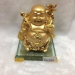g139 150x150 Phật di lặc quảy vàng trên đế thủy tinh G139A