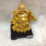 g143 2 150x150 Phật di lặc vàng gánh gậy như ý G143A