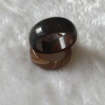 IMG 5484 150x150 Nhẫn mã não nâu bản tròn nhỏ S6469
