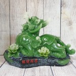 ln040 ty huu xanh nho 2 150x150 Tỳ hưu xanh ngọc trên tảng mẫu đơn nhỏ LN040